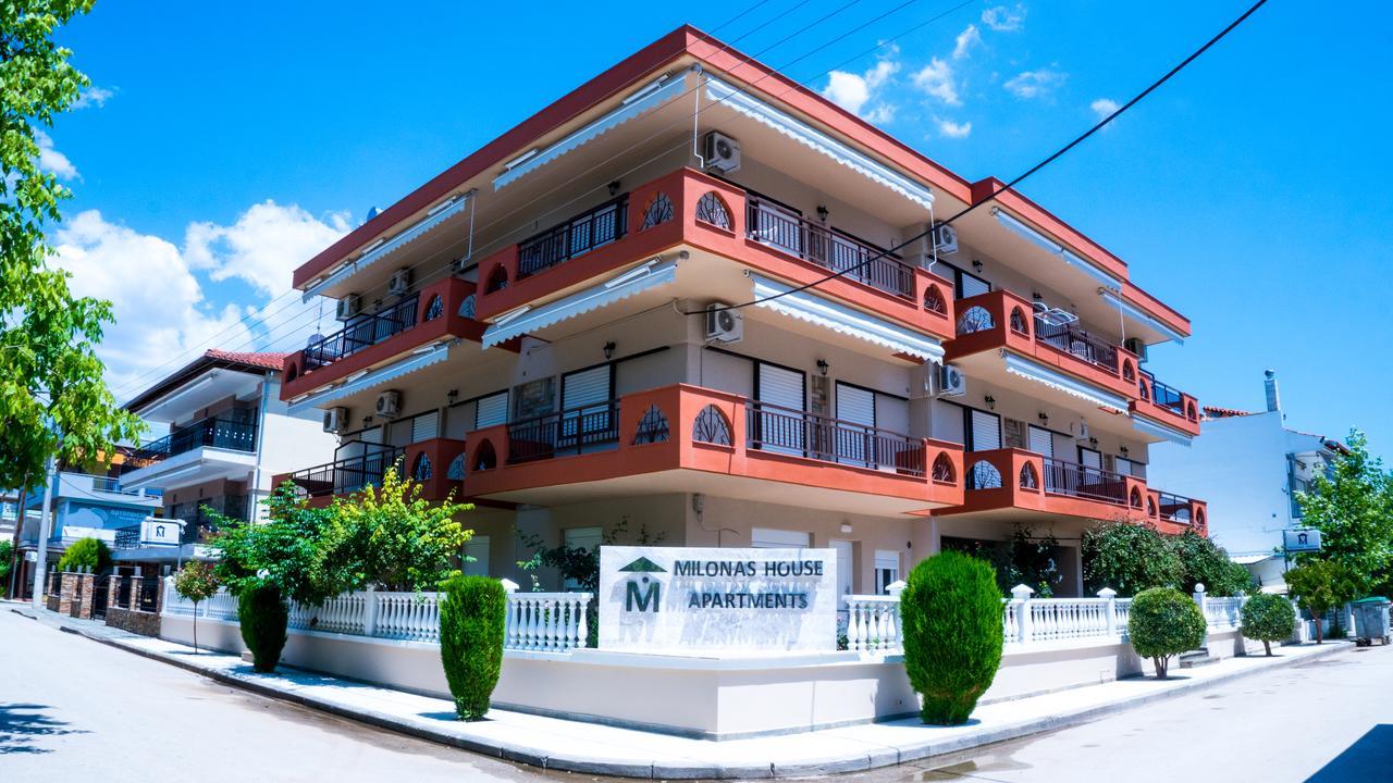 Milonas House Apartments Paralia Dionysiou Luaran gambar